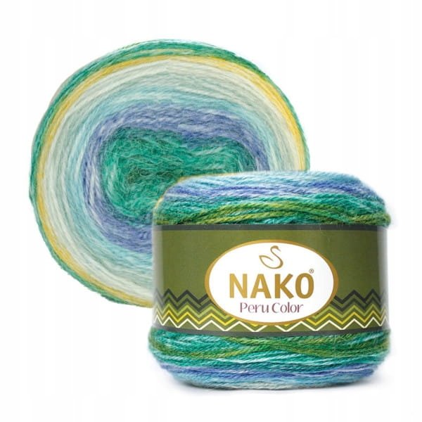Włóczka Nako Peru Color 100G kol. 32191 .
