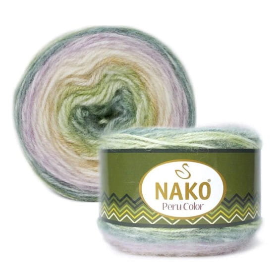 Włóczka Nako Peru Color 100G kol. 32185 .