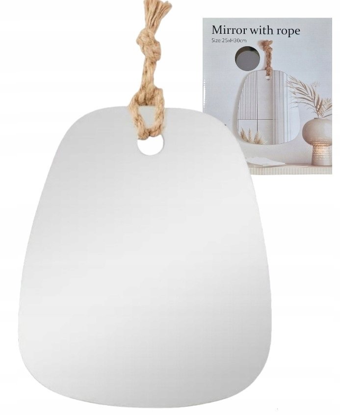 Lustro Flexible ścienne owal 25 x 30 mm