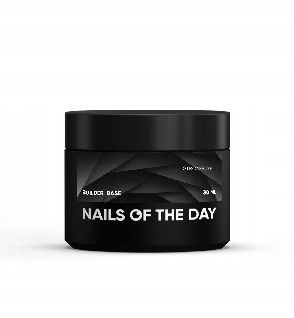 NAILSOFTHEDAY Builder base strong gel - żel-baza pod twarde materiały 30 ml