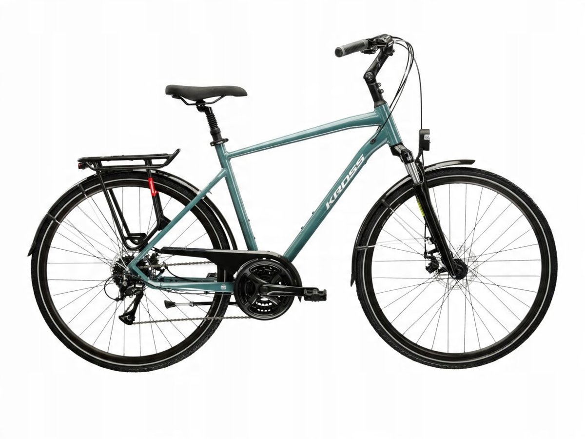 Rower trekkingowy KROSS TRANS 3.0 rozmiar L Zielony