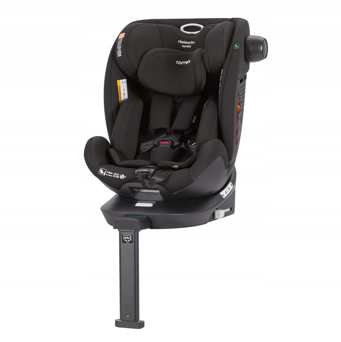 Fotelik samochodowy Carrello Meteorit + CRL-17515 Carbon Grey