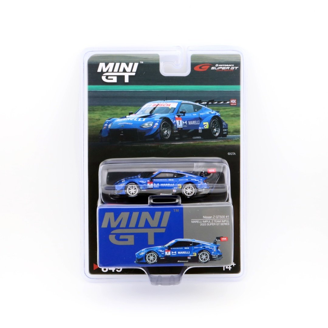 MINI GT Nissan Z GT500 #1 Marelli Impul Z Team 2023 Super GT Series