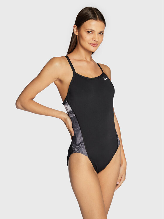 Nike Strój kąpielowy Hydrastrong NESSC051 Czarny