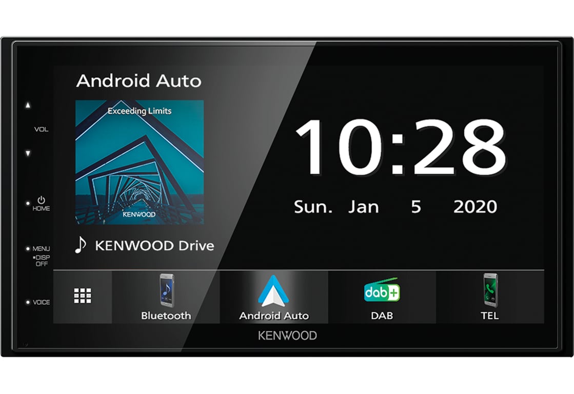 Kenwood Moniceiver DMX5020DABS Czarny Bluetooth
