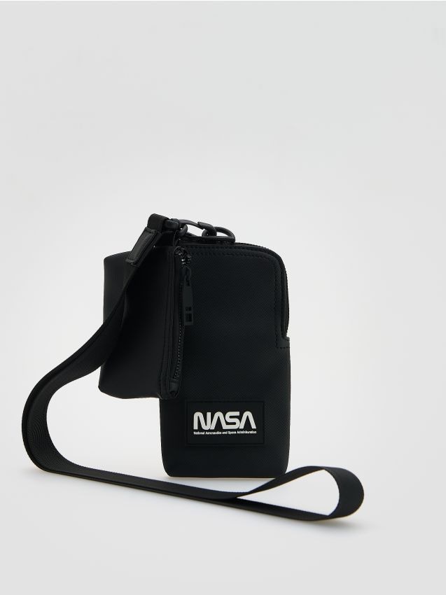 Reserved - Portfel NASA - czarny