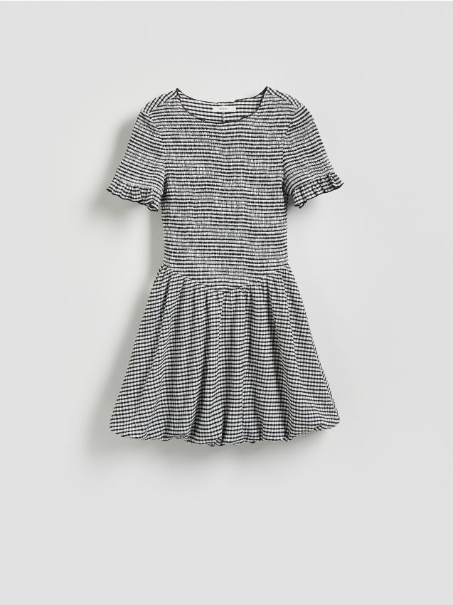 Reserved - Sukienka bombka - wielobarwny