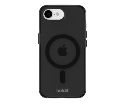 Holdit MagSafe Case iPhone 16E Przezroczysty/ czarny