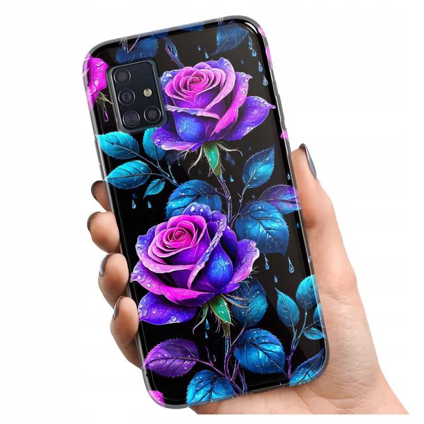 Etui Na Telefon Samsung Galaxy A51 Case Obudowa Ze Wzorem + Szkło