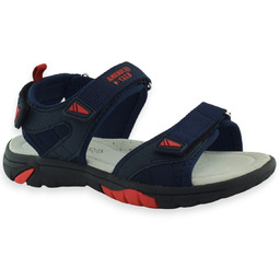 Chłopięce buty na lato wygodne sandały American Club RL 144/24 Granatowe
