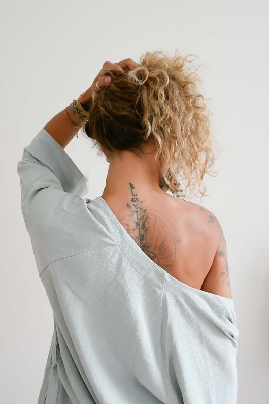 KIMONO lniane Shakti