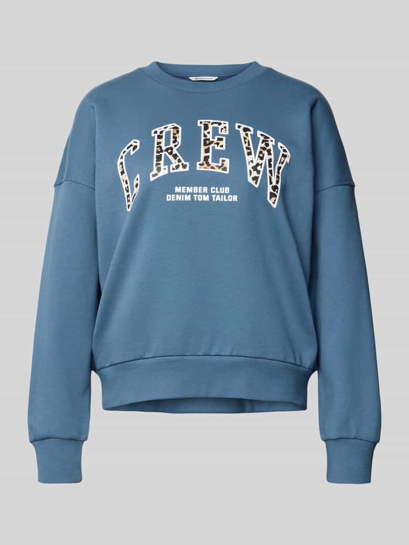 Bluza o luźnym kroju z czystej bawełny