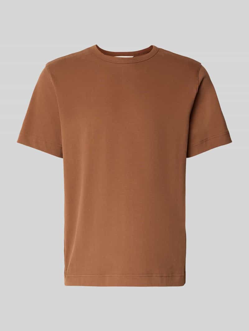 T-shirt o kroju regular fit z czystej bawełny model ‘CHRIS’