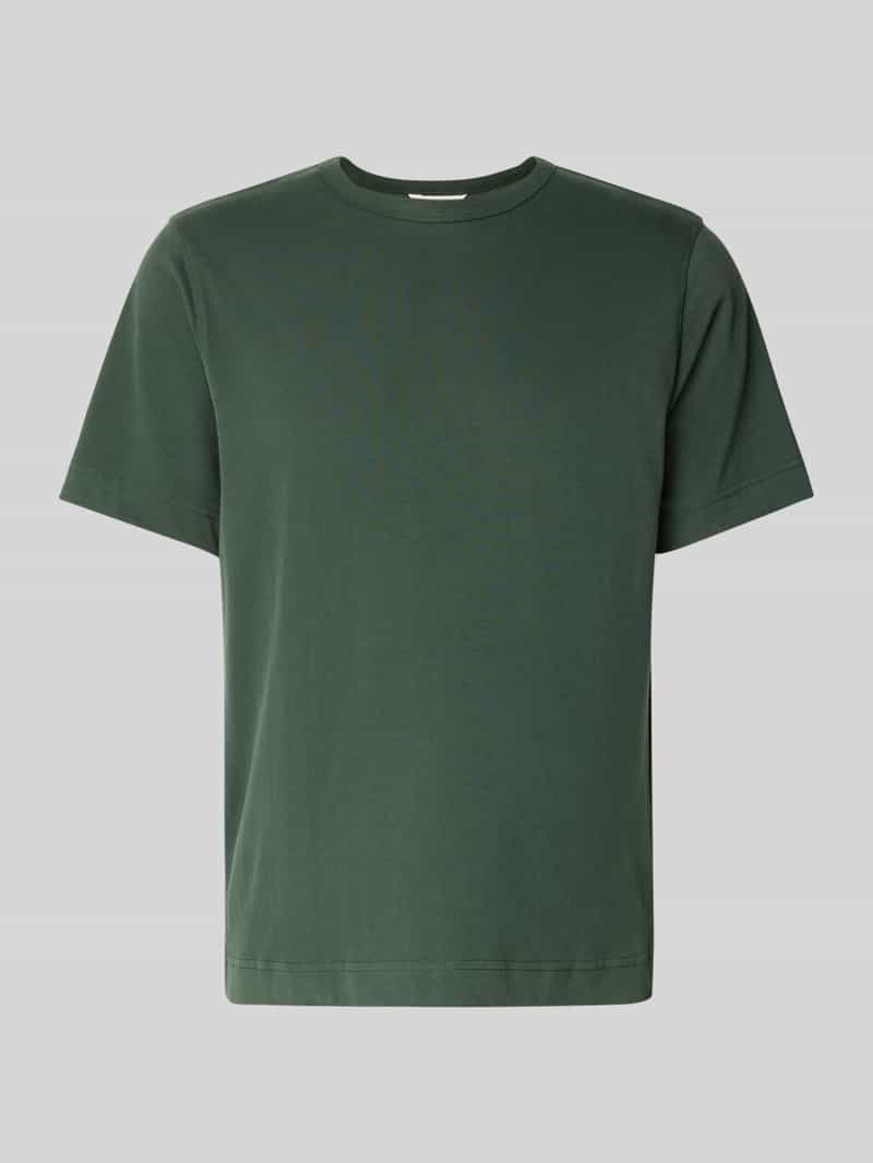 T-shirt o kroju regular fit z czystej bawełny model ‘CHRIS’