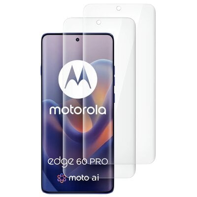 Szkło hartowane TECH-PROTECT Glass UV do Motorola Edge 60 Pro Przezroczysty (2 szt.)
