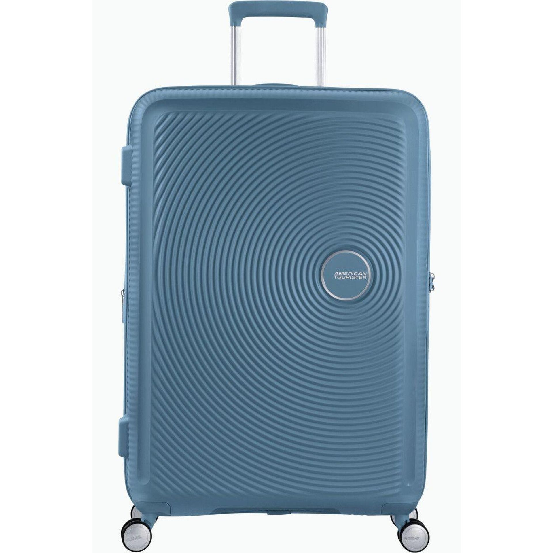 American Tourister Soundbox Walizka na 4 kółkach 77 cm stone blue 88474-E612