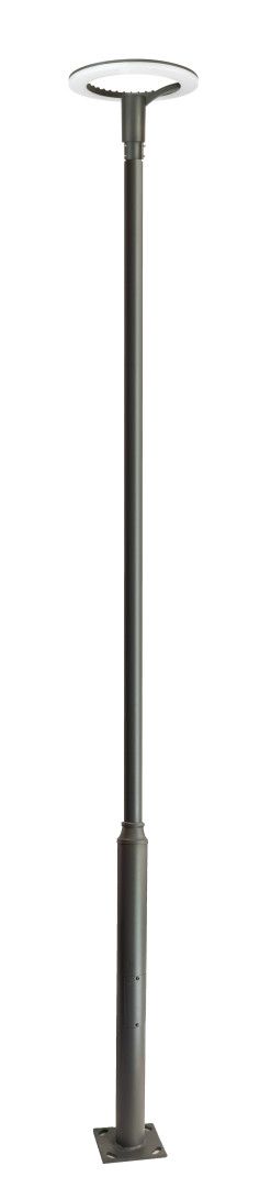 Wysoka lampa ogrodowa z obręczą LED STRMAX-H4200 z serii STER MAX