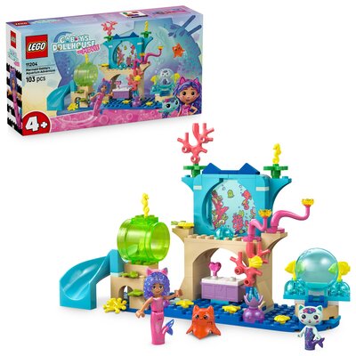 LEGO 11204 Gabby's Dollhouse Podwodna przygoda syrenki Gabi