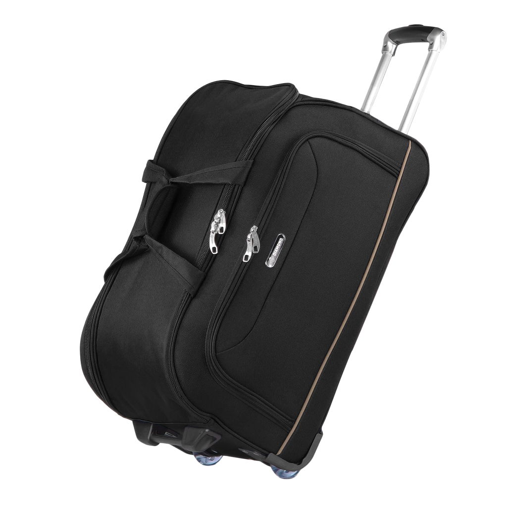 Torba Podróżna Średnia Na Kółkach Czarna