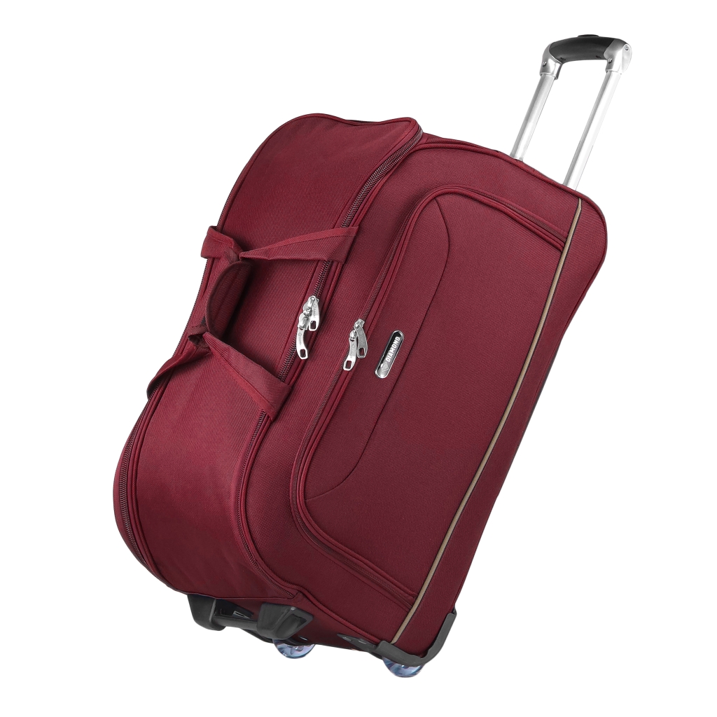 Torba Podróżna Średnia Na Kółkach Czerwona