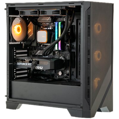 MAD DOG Powered by MSI F321R-A01WR32WH R7-7800X3D 32GB RAM 1TB SSD GeForce RTX5070 DLSS 4 Wi-Fi Windows 11 Home