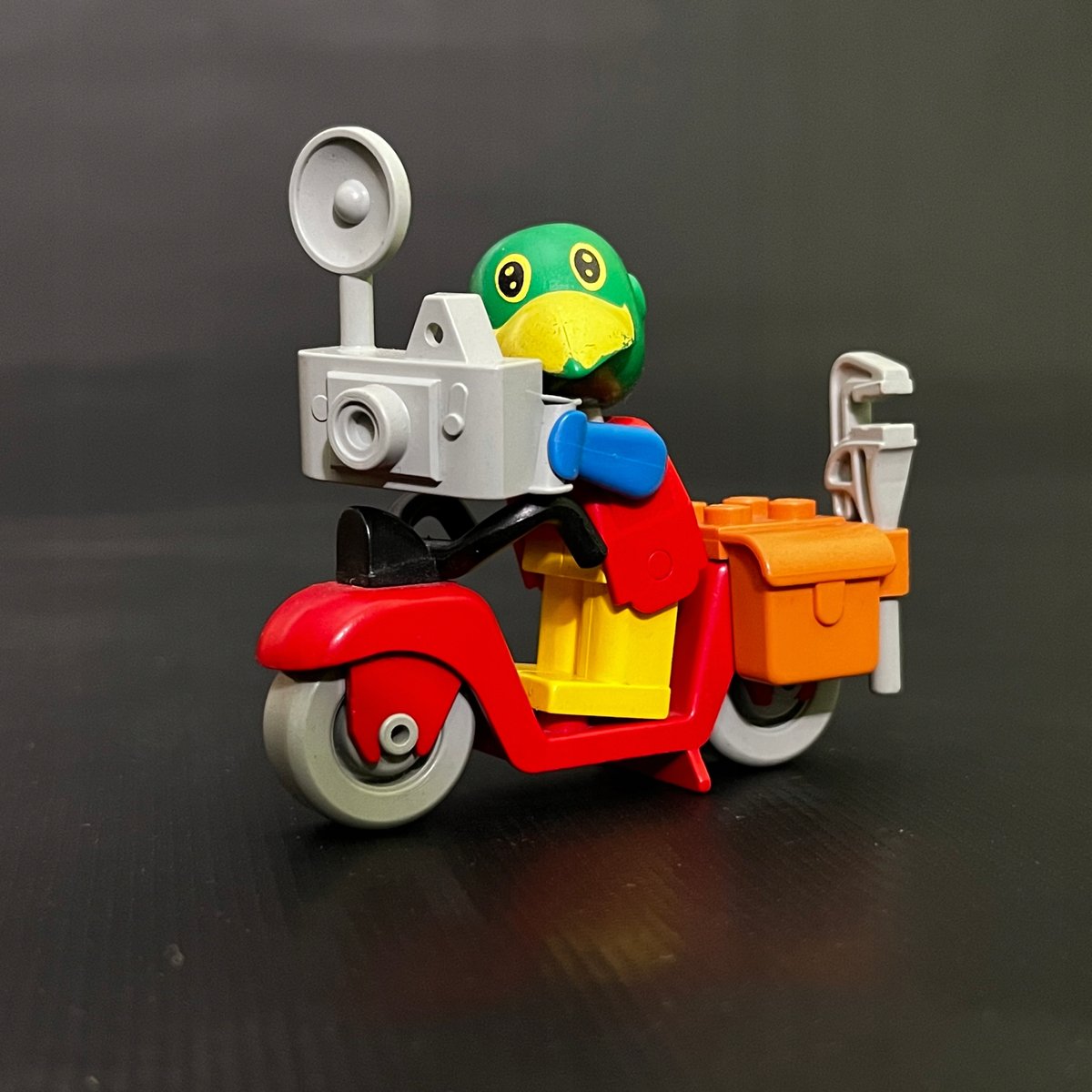 3782 LEGO Motocykl i Fotograf
