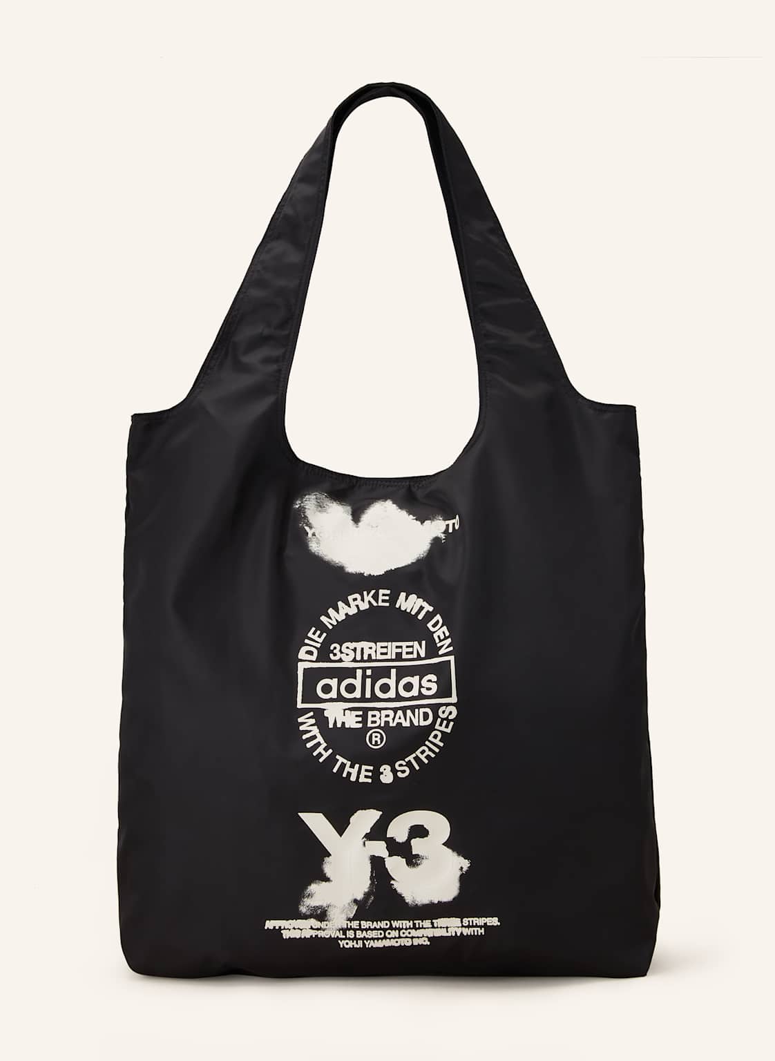 Y-3 Torba Shopper schwarz
