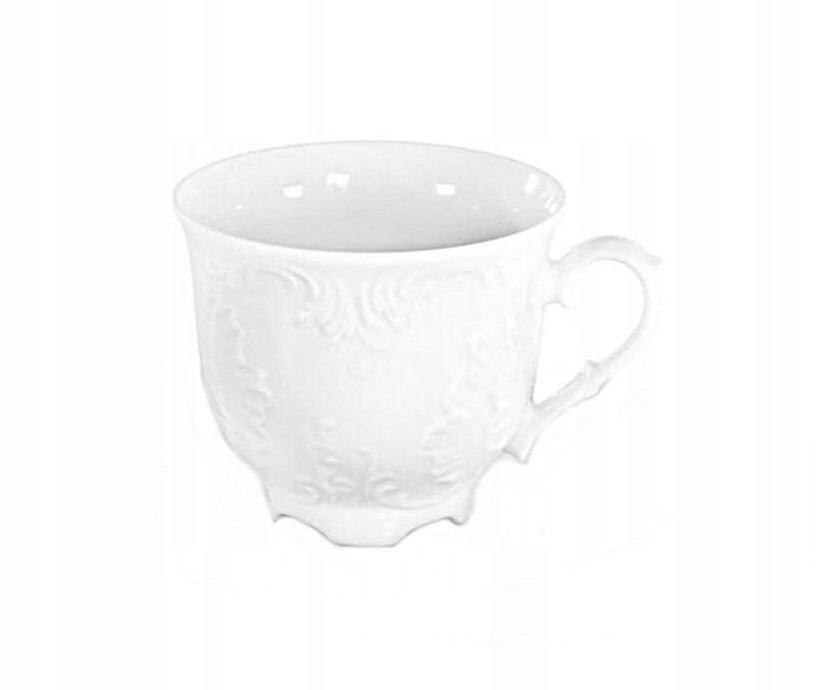 Filiżanka bez spodka 0,25l Ćmielów Rococo 0001(białe)