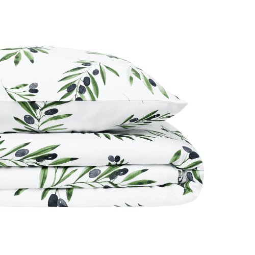 Pościel Oliwki 240 x 220 cm + 50 x 60 cm (2 szt)