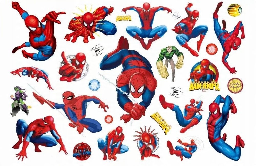 Tatuaże dla dzieci zmywalne dziecięce Spiderman I2