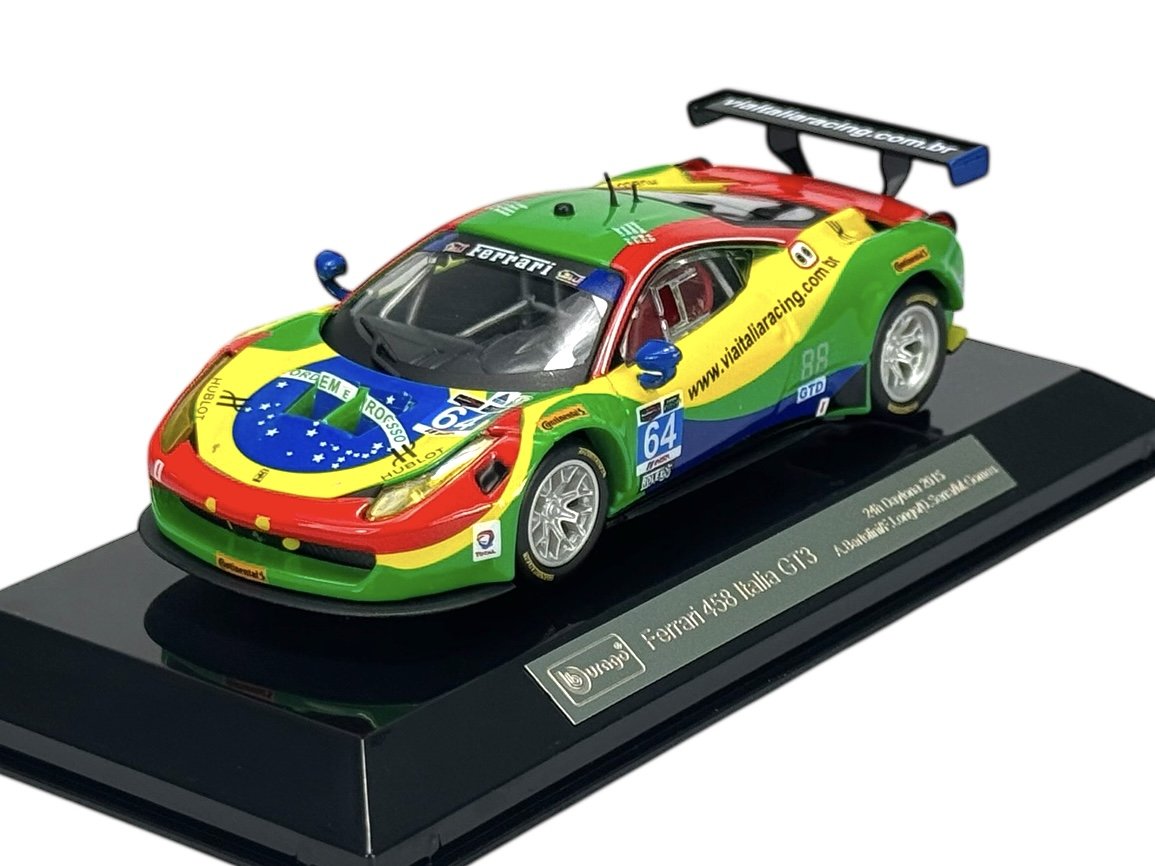 BBURAGO 2015 FERRARI 458 ITALIA GT3 SIGNATURE SERIES 1:43 36305 + GABLOTKA