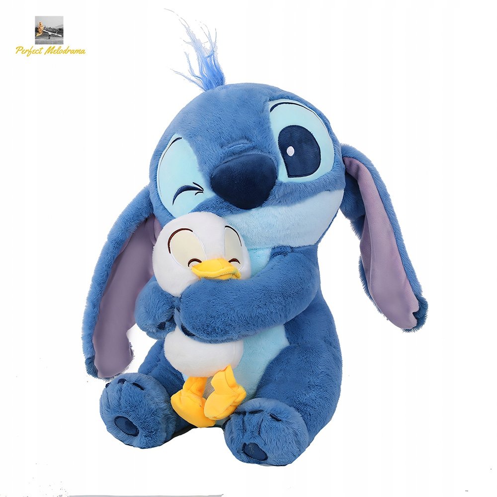 STICH I LILO PLUSZOWA ZABAWKA STITCH Z KACZKĄ 30CM