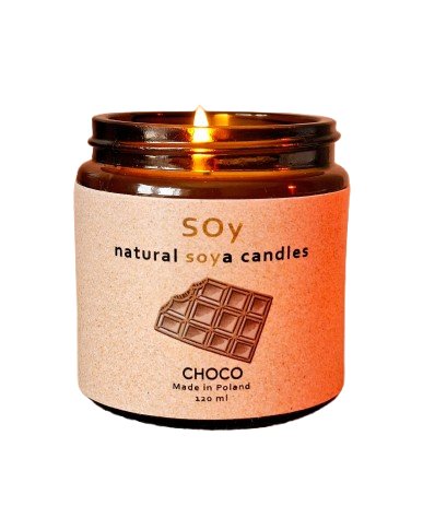 Świeczka sojowa CHOCO