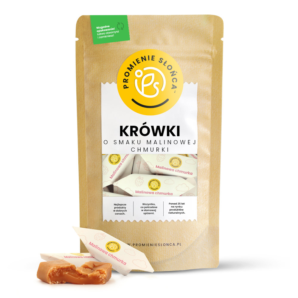 Krówki o Smaku Malinowej Chmurki 200 g