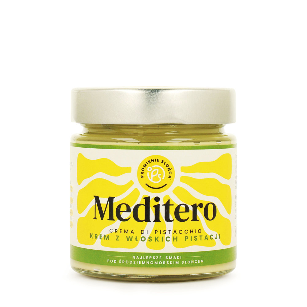 Krem z Włoskich Pistacji 190 g - Meditero