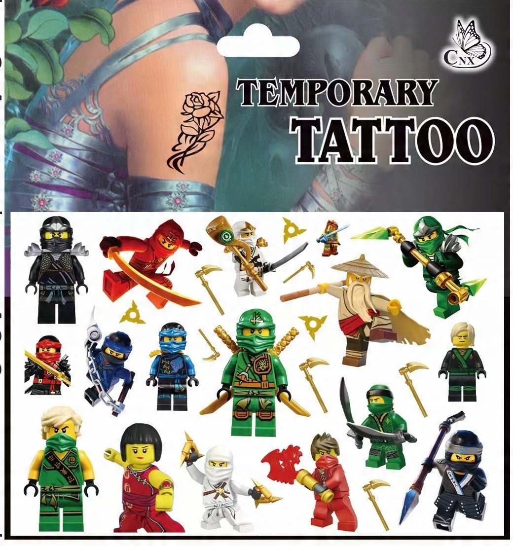 Tatuaże dla dzieci zmywalne G2 trwałe wiele wzorów