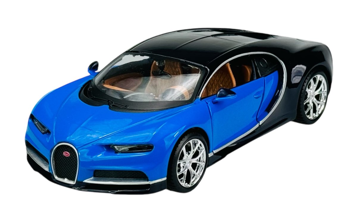 MAISTO BUGATTI CHIRON NIEBIESKI 1:24 31514