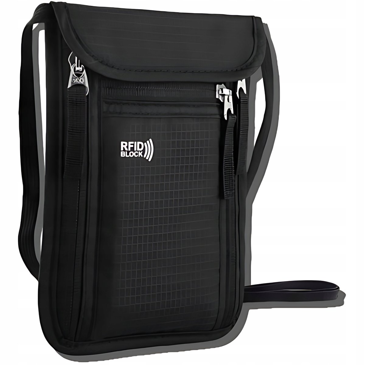 TORBA NA DOKUMENTY PASZPORT saszetka na szyję antykradzieżowa podrożna rfid