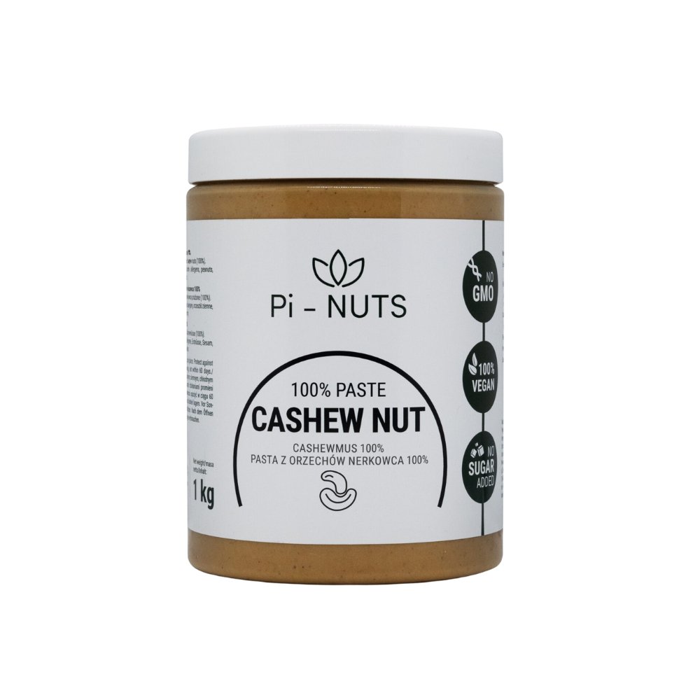 Pi-nuts Pasta z orzechów nerkowca 100% 1kg