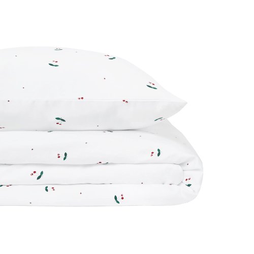 Pościel Czereśnie 140 x 200 cm + 50 x 60 cm