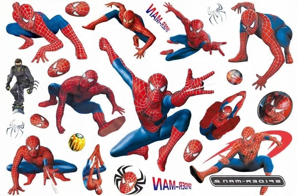 Tatuaże dla dzieci zmywalne dziecięce Spiderman I4