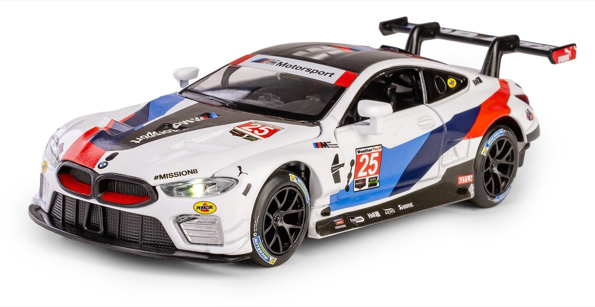 RMZ HOBBY BMW M8 GTE #25 BIAŁY 1:32 H-123