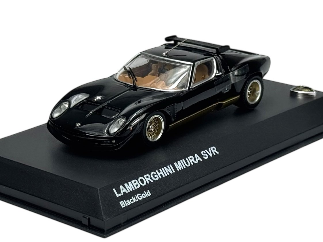KYOSHO 1970 LAMBORGHINI MIURA SVR CZARNY 1:43 KS03203BKG