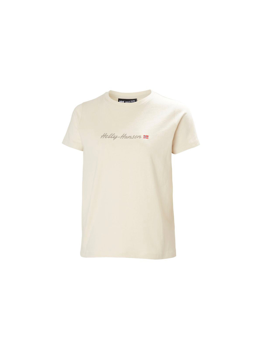 Koszulka HELLY HANSEN W CORE GRAPHIC T-SHI beżowy S