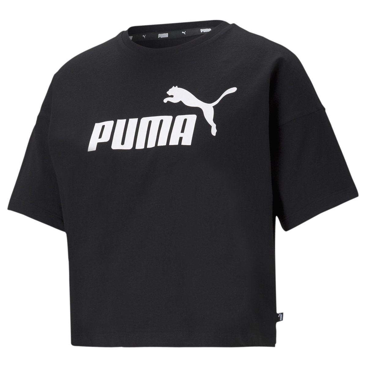 PUMA KOSZULKA ESS CROPPED LOGO 58686601 r S