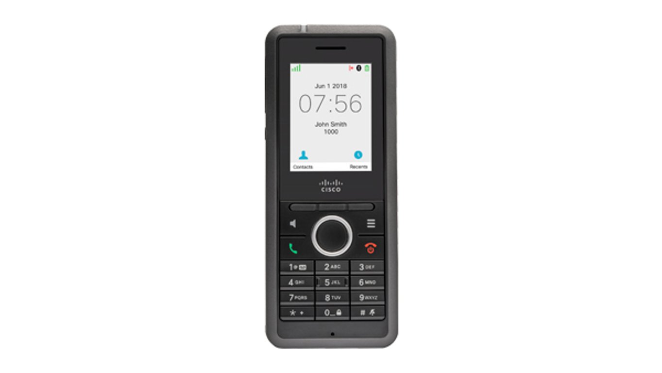 Cisco IP DECT 6823 telefon VoIP Czarny LED