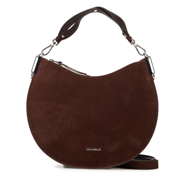 Torebka Coccinelle QKG Coccinellesunup Suede E1 QKG 13 02 01 Brązowy