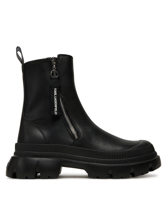 KARL LAGERFELD Botki KL43565 Czarny