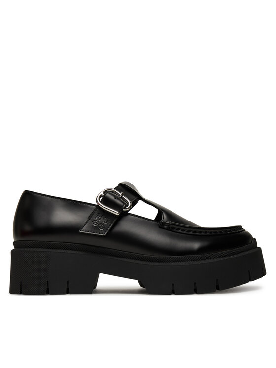 HUGO Loafersy Kris 50551873 Czarny