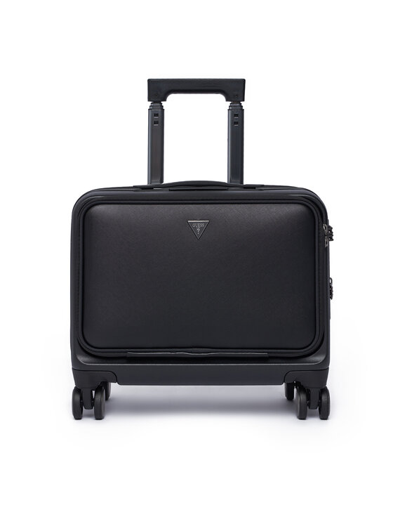 Walizka kabinowa Guess TMVESF P5243 Czarny